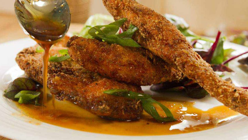 Fried chicken breast better than KFC